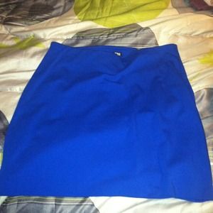 RESERVED Royal blue Express skirt