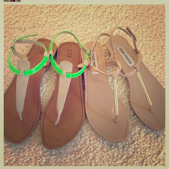 Steve Madden n forever 21 sandals