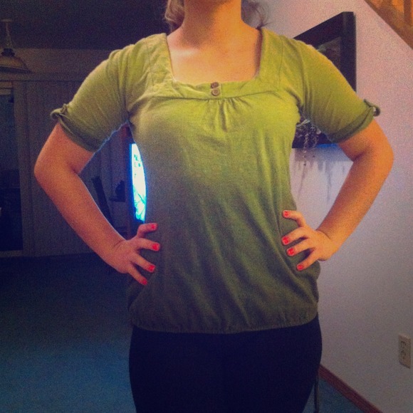 Green ombre Maurice's top. Never worn!
