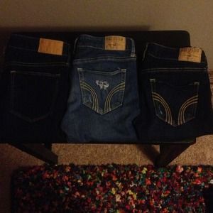 ❗BUNDLE❗ H&M and hollister jeans .. Size 26-27