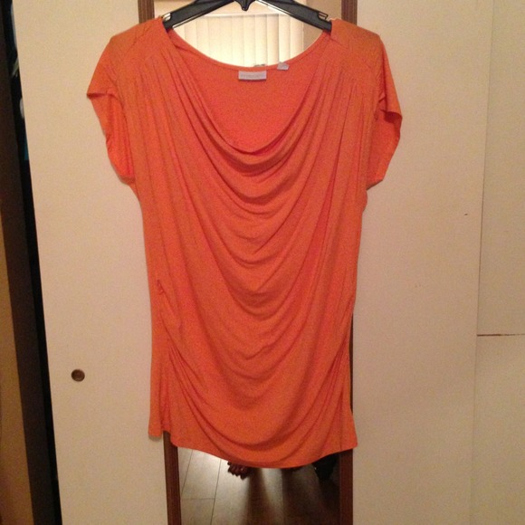 SOLD.  Orange blouse