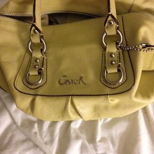 Authentic coach purse