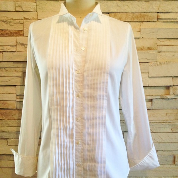 J. Crew Tuxedo Front Shirt