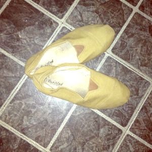 Beige shoes
