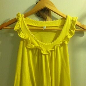 Cute small yellow shirt