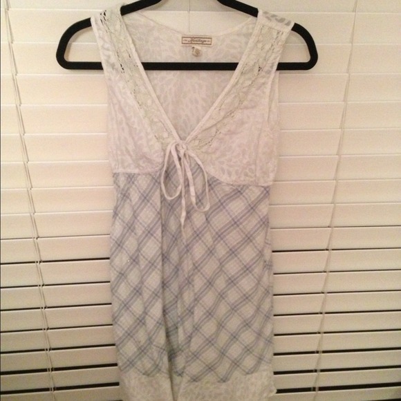 White short dress