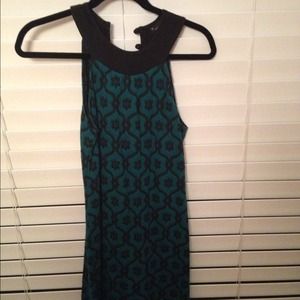 Short Green Party dress