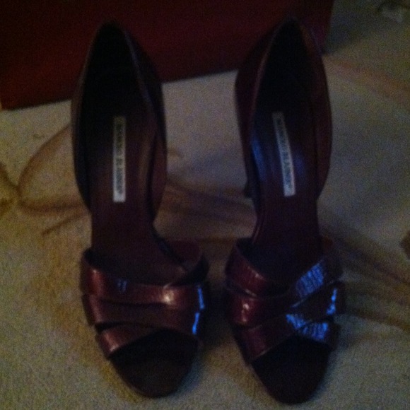 MANOLO BLAHNIK d'orsay - Picture 2 of 4