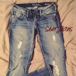 REDUCED Silver Jeans Tuesday's size 26.