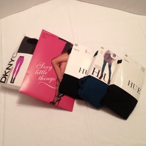 **SOLD** Six pair of tights/stockings/leggings