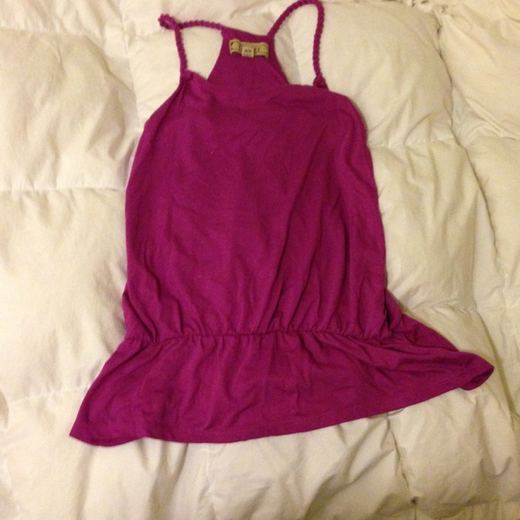 Purple decree tank top size medium