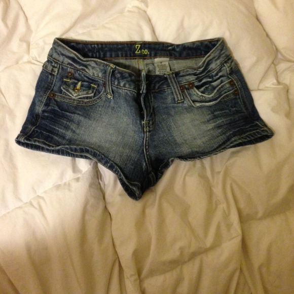Denim shorts size 5
