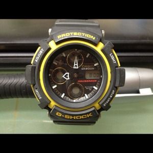 Gently used Casio G-Shock Gaussman Watch.