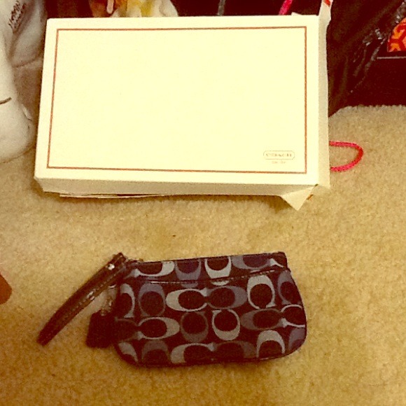 Coach wristlet