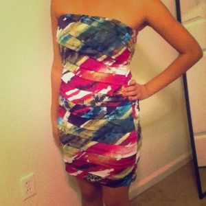 Cute strapless dress 😍