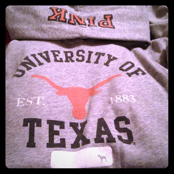 Pink Texas sweater Victoria secret