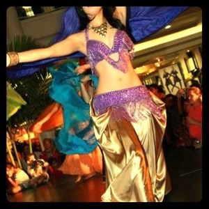 Belly dance costume