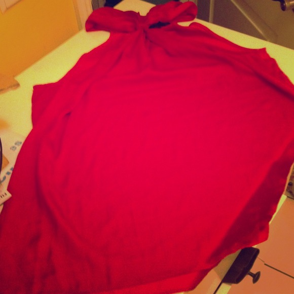 ***Reduced***Red Banana Republic Halter top