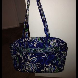 Sold...Vera Bradley Mediterranean Blue diaper bag.