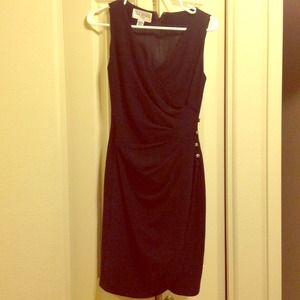 Black cocktail dress