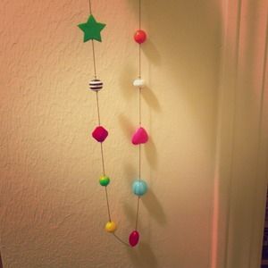 Fun beaded necklace!