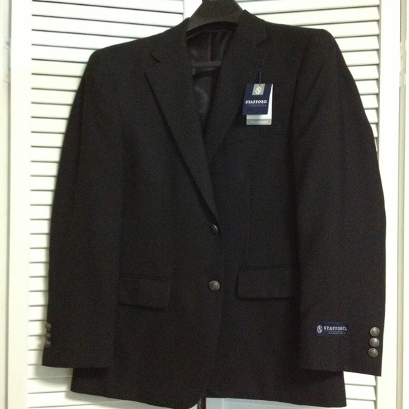 🎈🎈🎈REDUCED NWT 38 Short Men's Black Blazer.