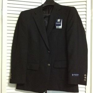 🎈🎈🎈REDUCED NWT 38 Short Men's Black Blazer.