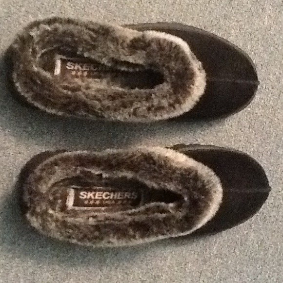 Black Sketchers, worn once.