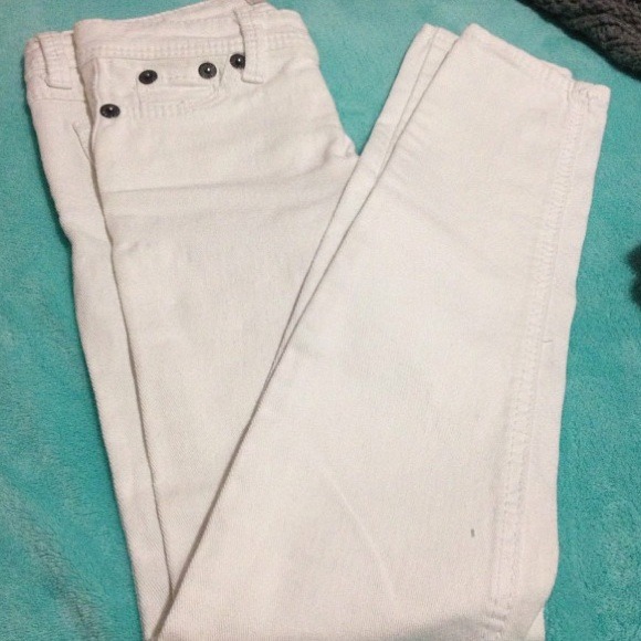 WetSeal White Skinnies.