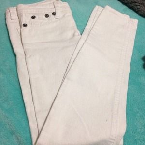 WetSeal White Skinnies.