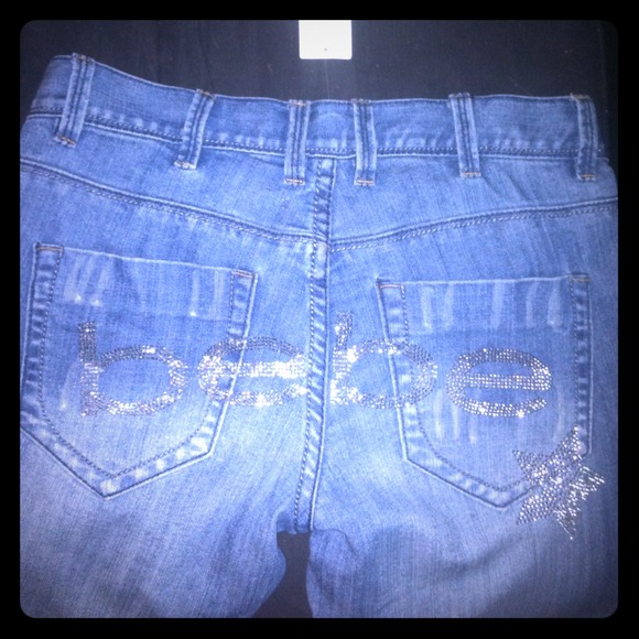 GREAT GIFT! Bebe ripped skinny jeans