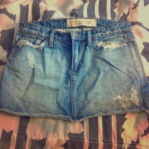 Joe jeans jean skirt