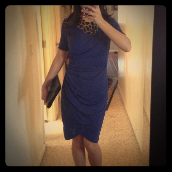 🎀H&M blue dress🎀 Nice for cocktail party🍸