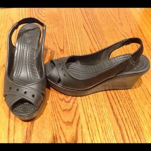 Crocs wedges - perfect condition! 👌