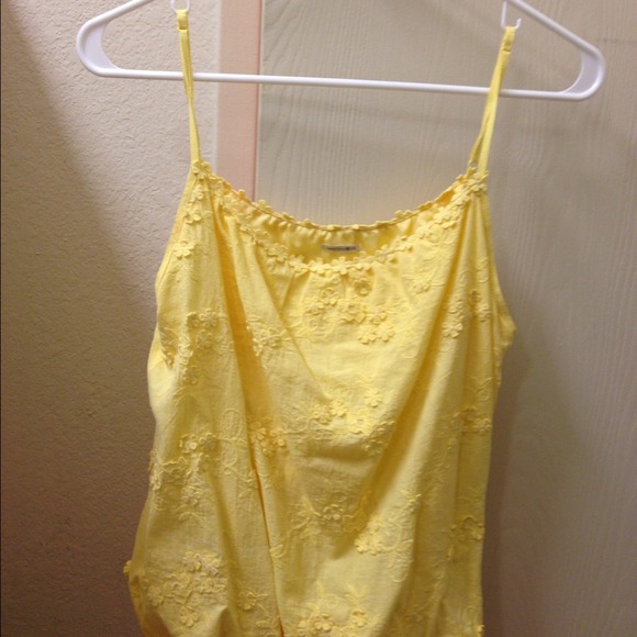 Embroidered silk top