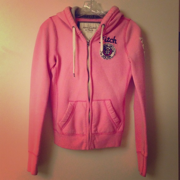 PINK Abercrombie Zip-up hoody!