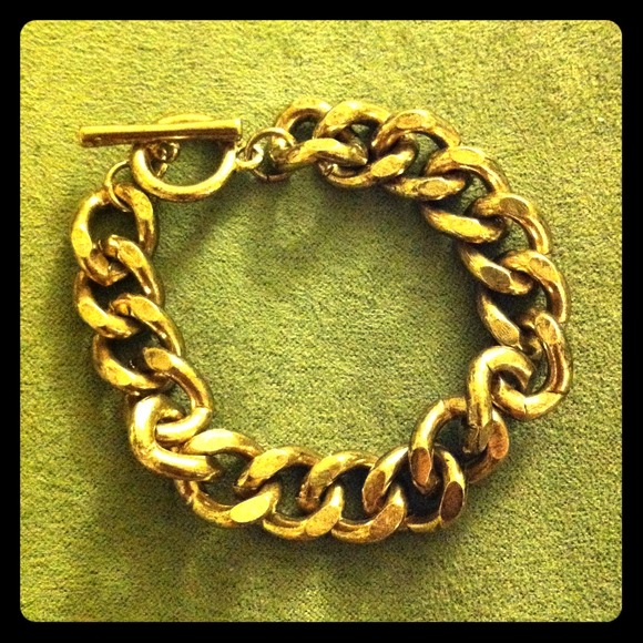 Sold!!! Toggle chain bracelet♥Gold tone