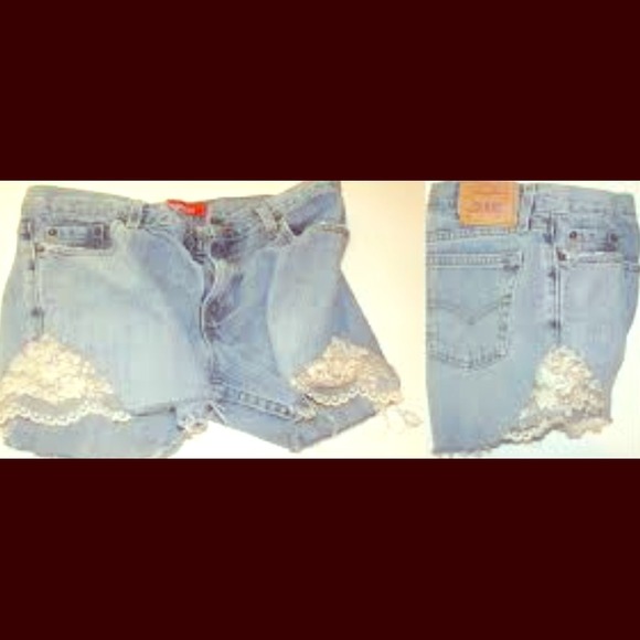 Denim with a hint of lace - Picture 1 of 1