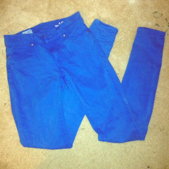 Sold 🚨Bright blue jeans!