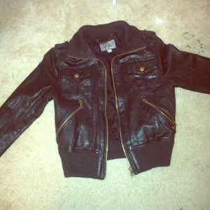 Tinley road leather jacket!