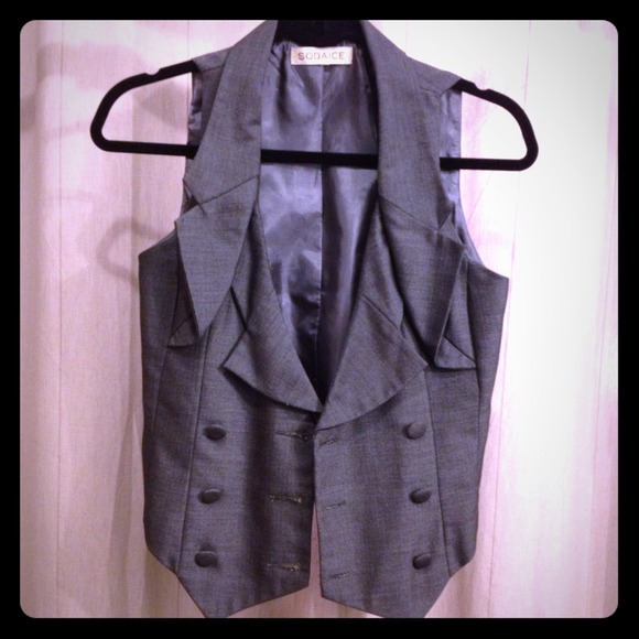 Grey woman vest!!