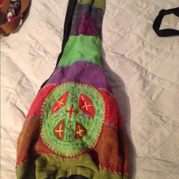 Large hippie style purse