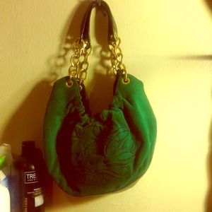 Juicy couture suede purse