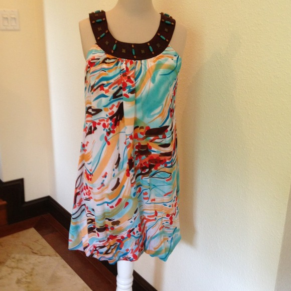 Multiple color dress