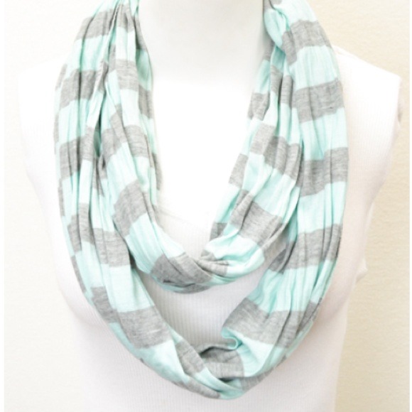 Accessories - Stripe Infinity Scarf