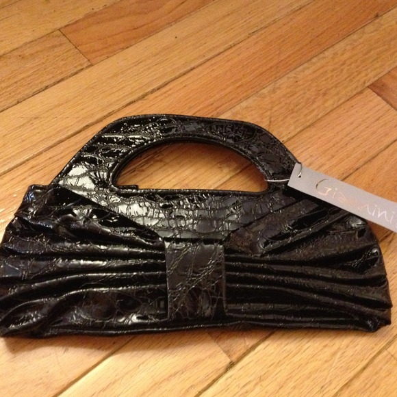 Brand new black clutch!