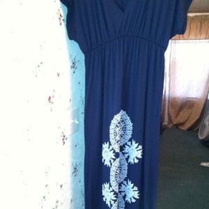 Large maxi dress