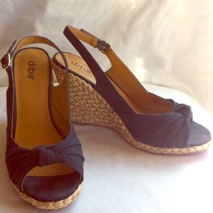 **Bundle** Navy Peep Toe Wedge w/ Navy handbag