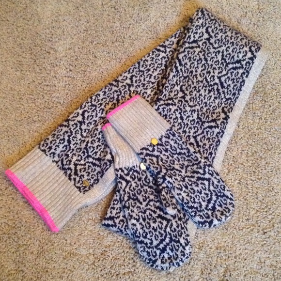 Juicy Couture Scarf and gloves set