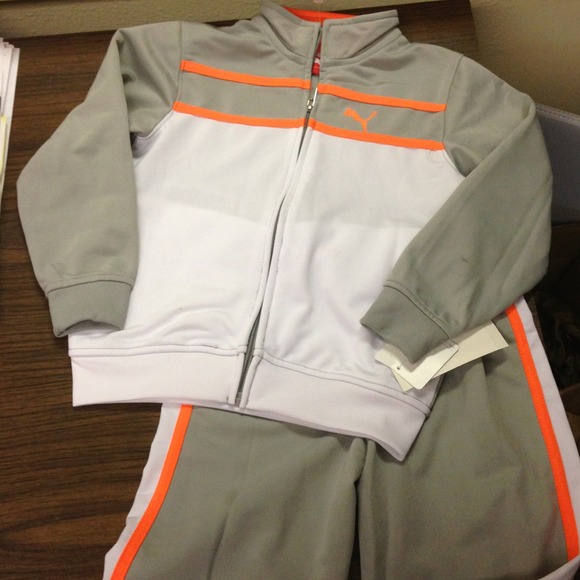 Little boys Puma sweatsuit